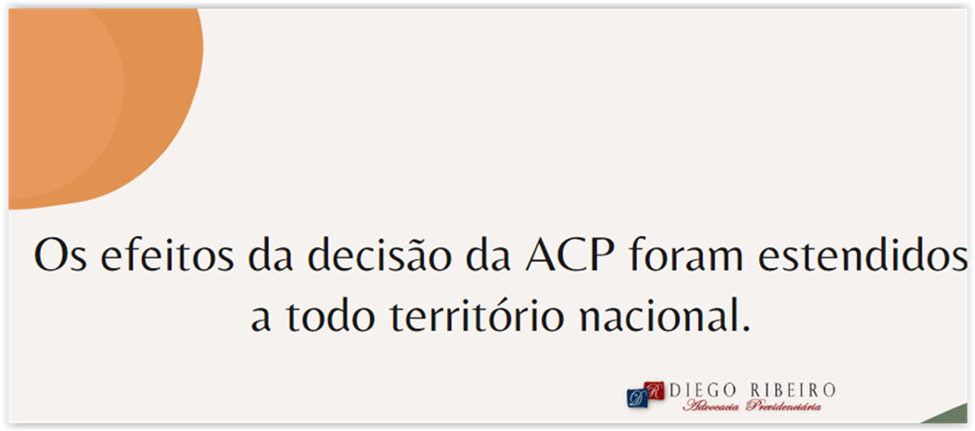 A decisão da ação civil pública teve alcance nacional